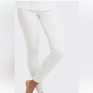 Spanx Jeans Distressed Skinny Ankle